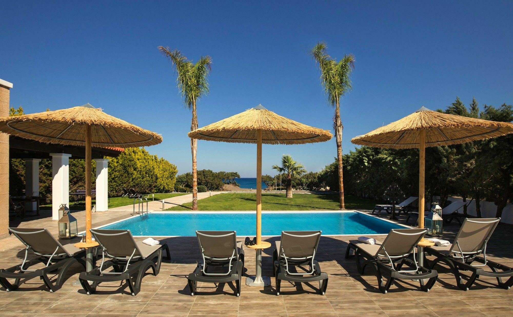 Antonoglou Beach Villas - Waterfront Luxury Retreat Lakhania Exteriér fotografie