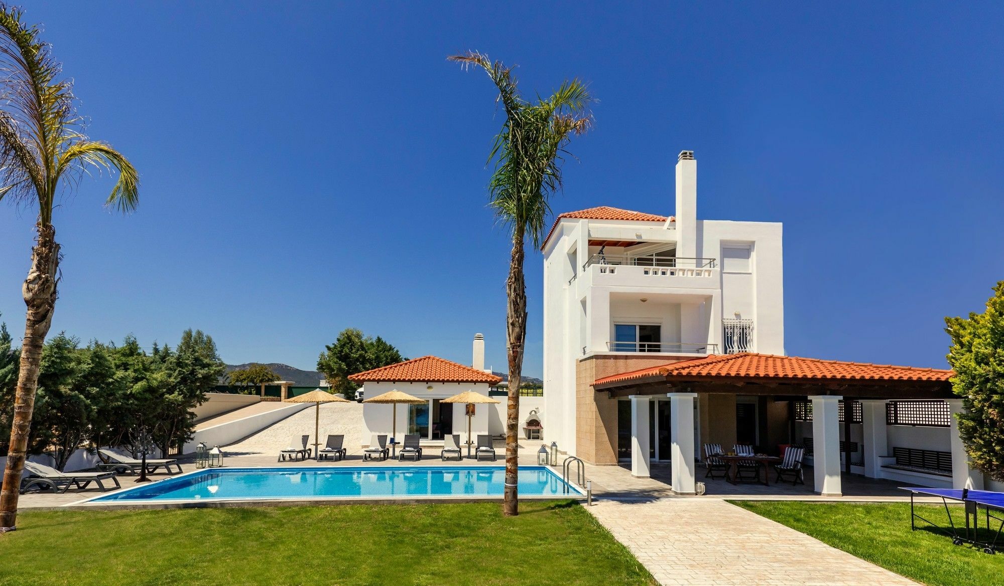 Antonoglou Beach Villas - Waterfront Luxury Retreat Lakhania Exteriér fotografie